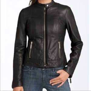 Leather Jacket by Michael Kors